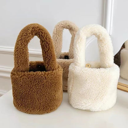 Sherpa Bucket Handbag