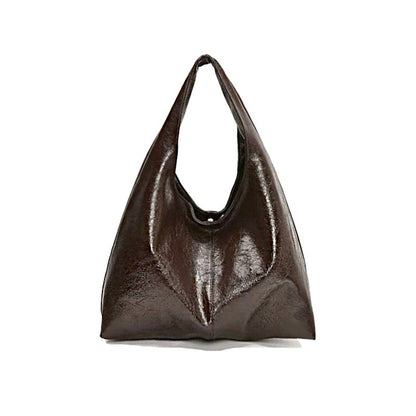 Borsa Hobo in pelle cerata