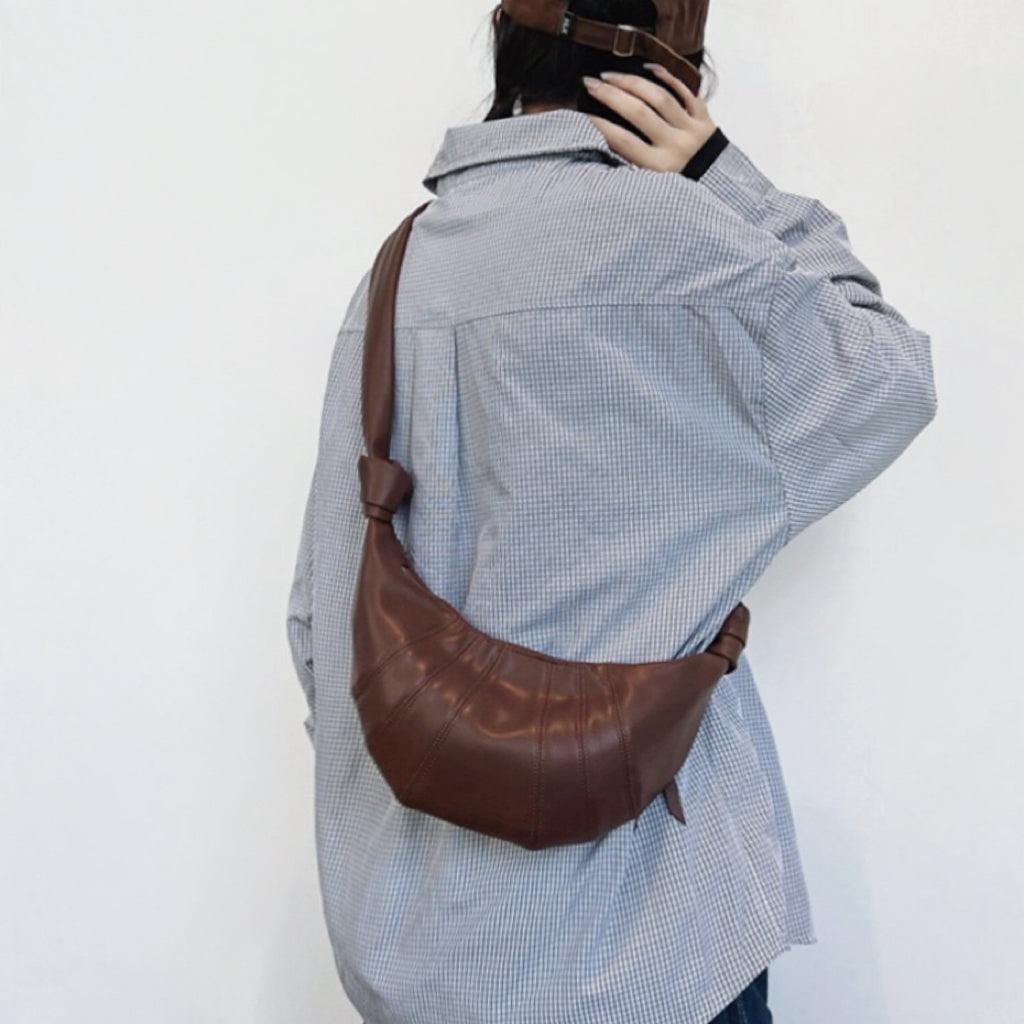 Croissant Soft Leather Bag