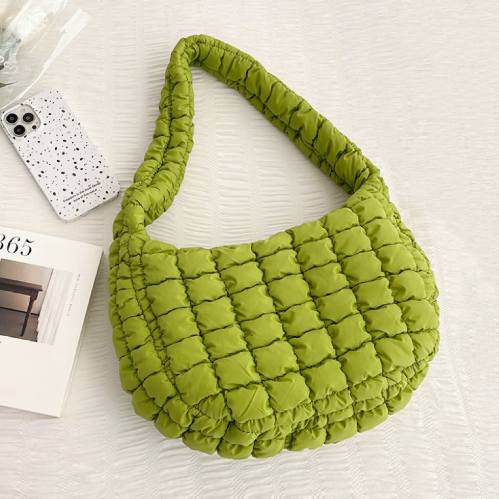 Multicolor Puffy Shoulder Bag