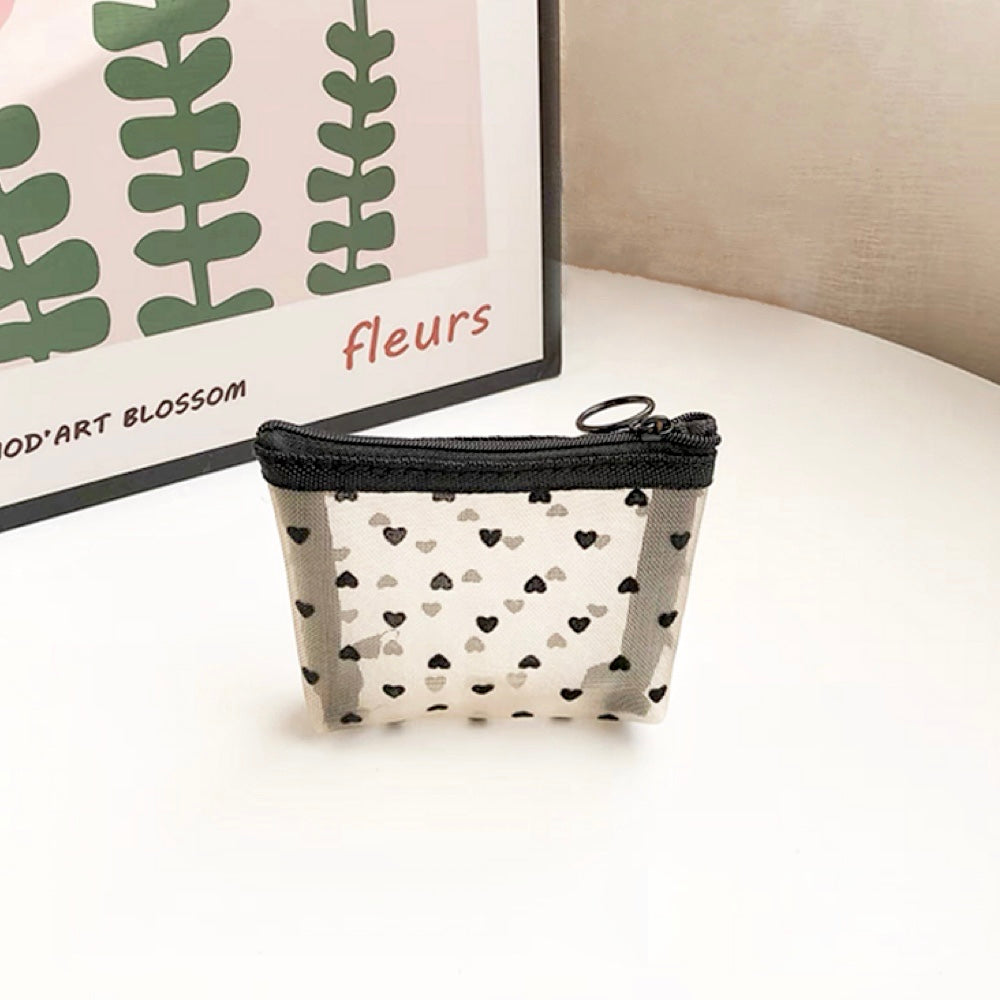 Hübsche Make-up-Tasche aus Organza