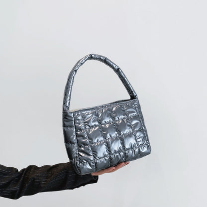 Metallic Glow Quilted Bag