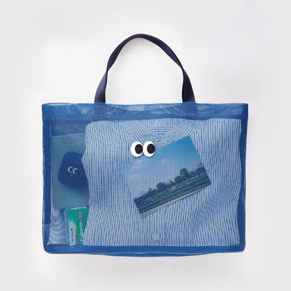 Googly Eyes Mesh Tote Bag