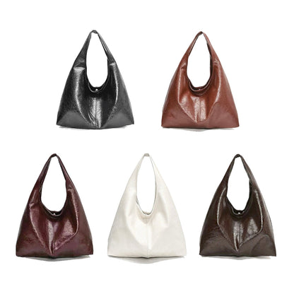 Borsa Hobo in pelle cerata