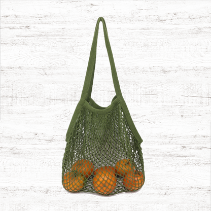 Colorful Net Shopper Bag